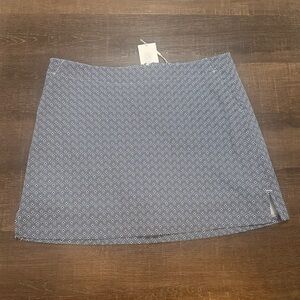 Lady Hagen Essentials Printed Skort Navy Estate Size 16